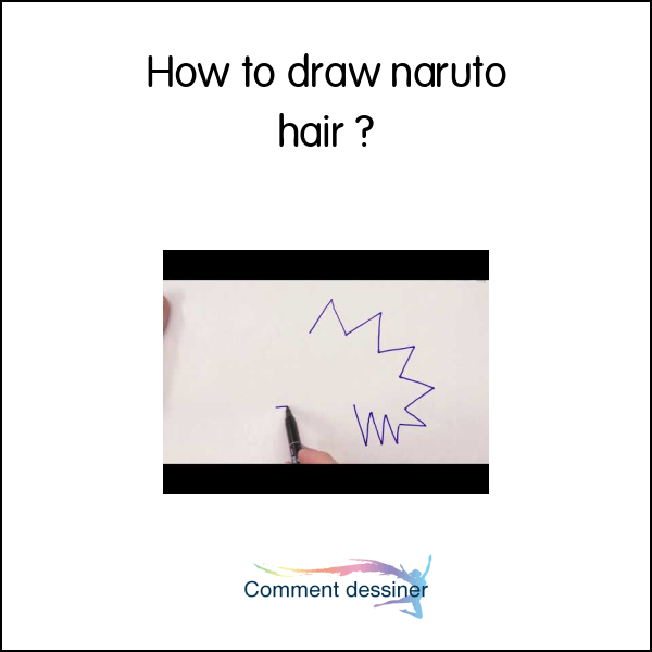 How to draw naruto hair